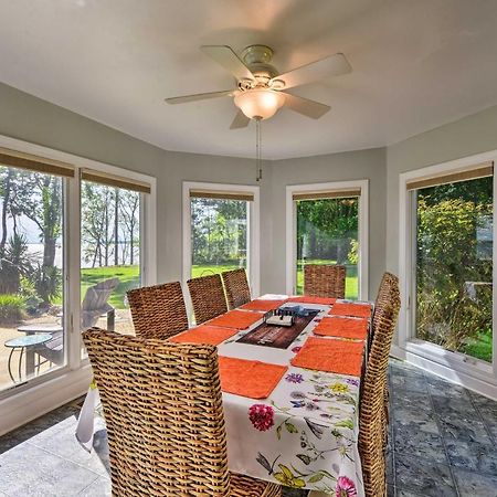 Bayfront Blounts Creek Home Private Beach And Dock! Whichard Beach Luaran gambar